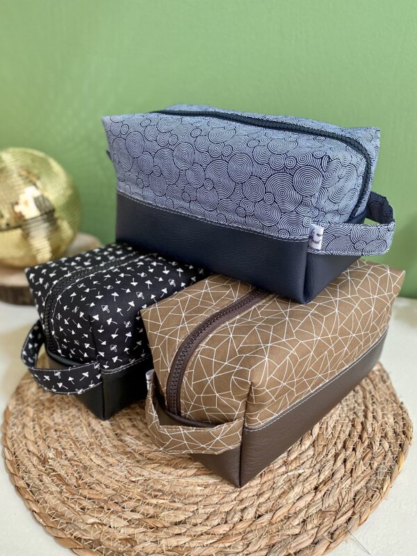 Trousse de toilette base Simili cuir