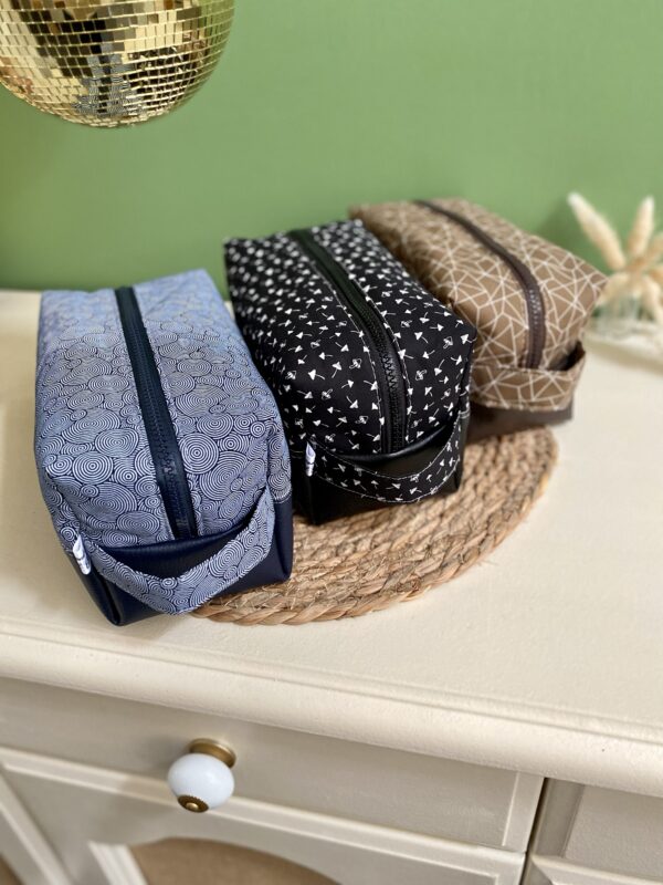 Trousse de toilette base Simili cuir – Image 2
